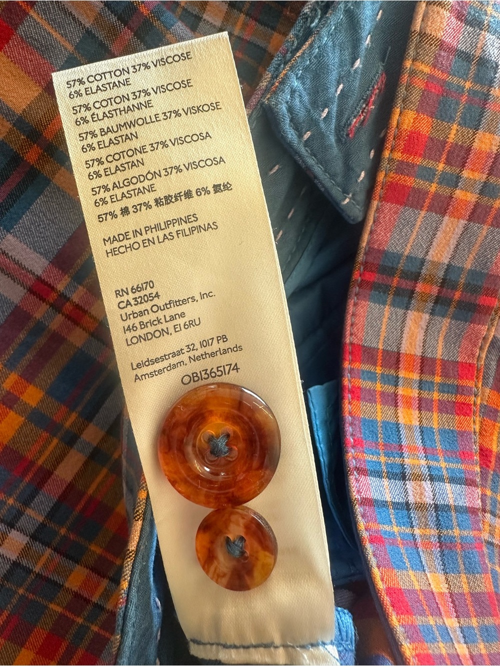 Maeve Anthropologie Flared Plaid Pants - Picture 8 of 11